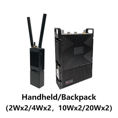 Seri Ddlmesh Tautan Data Digital Nirkabel Radio Genggam & Radio Backpack